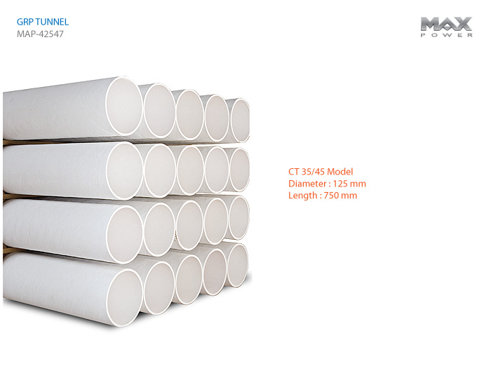 스러스터 터널 dia 125mm FRP