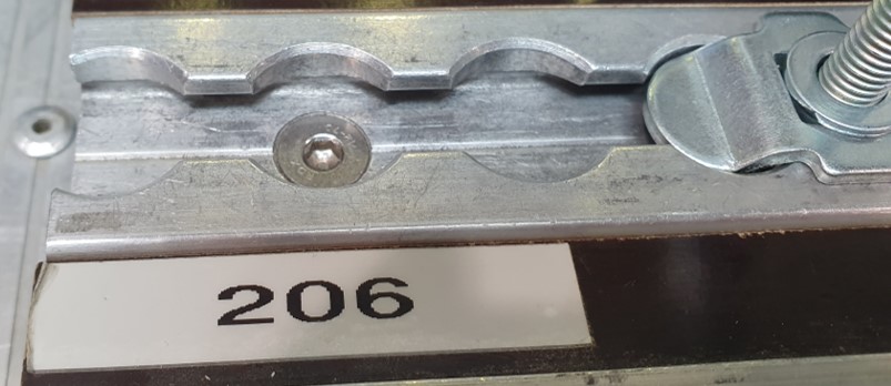 알루미늄레일 2000 X 34.5 mm (독일제)