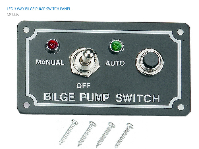빌지 펌프 스위치 판넬 (LED)