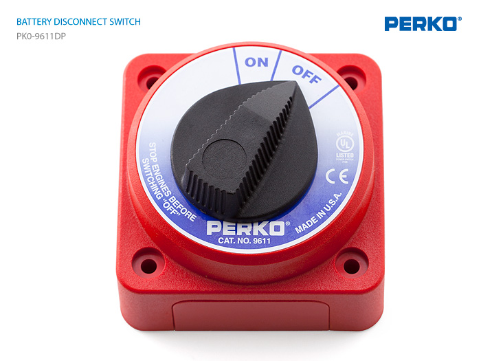 PERKO 배터리 메인 스위치