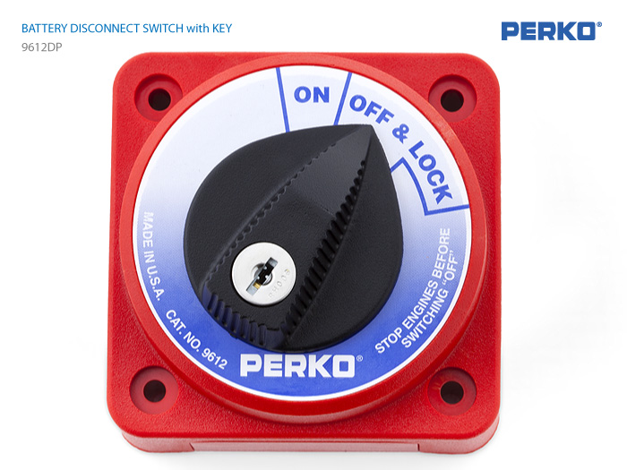 PERKO 배터리 메인 스위치